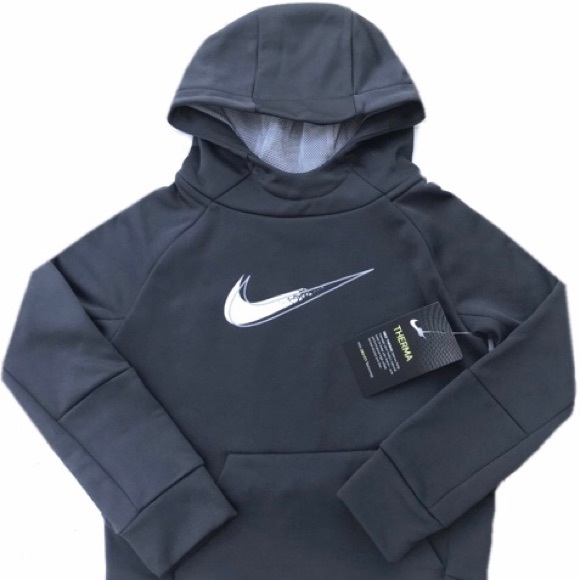 Nike Other - NWT Nike Boys Thermafit Gray Hoodie Top